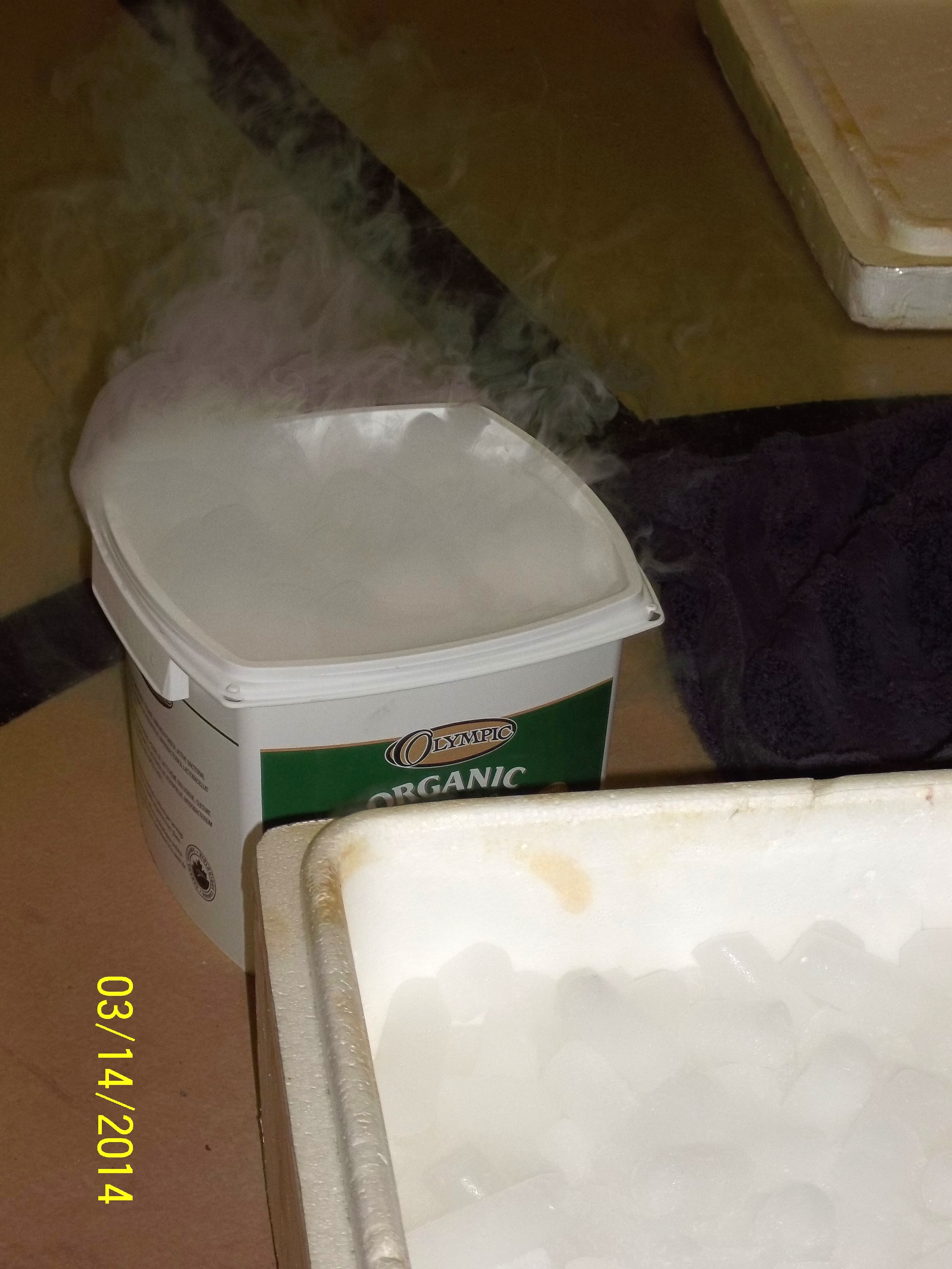 Dry ice in water ingridscience.ca