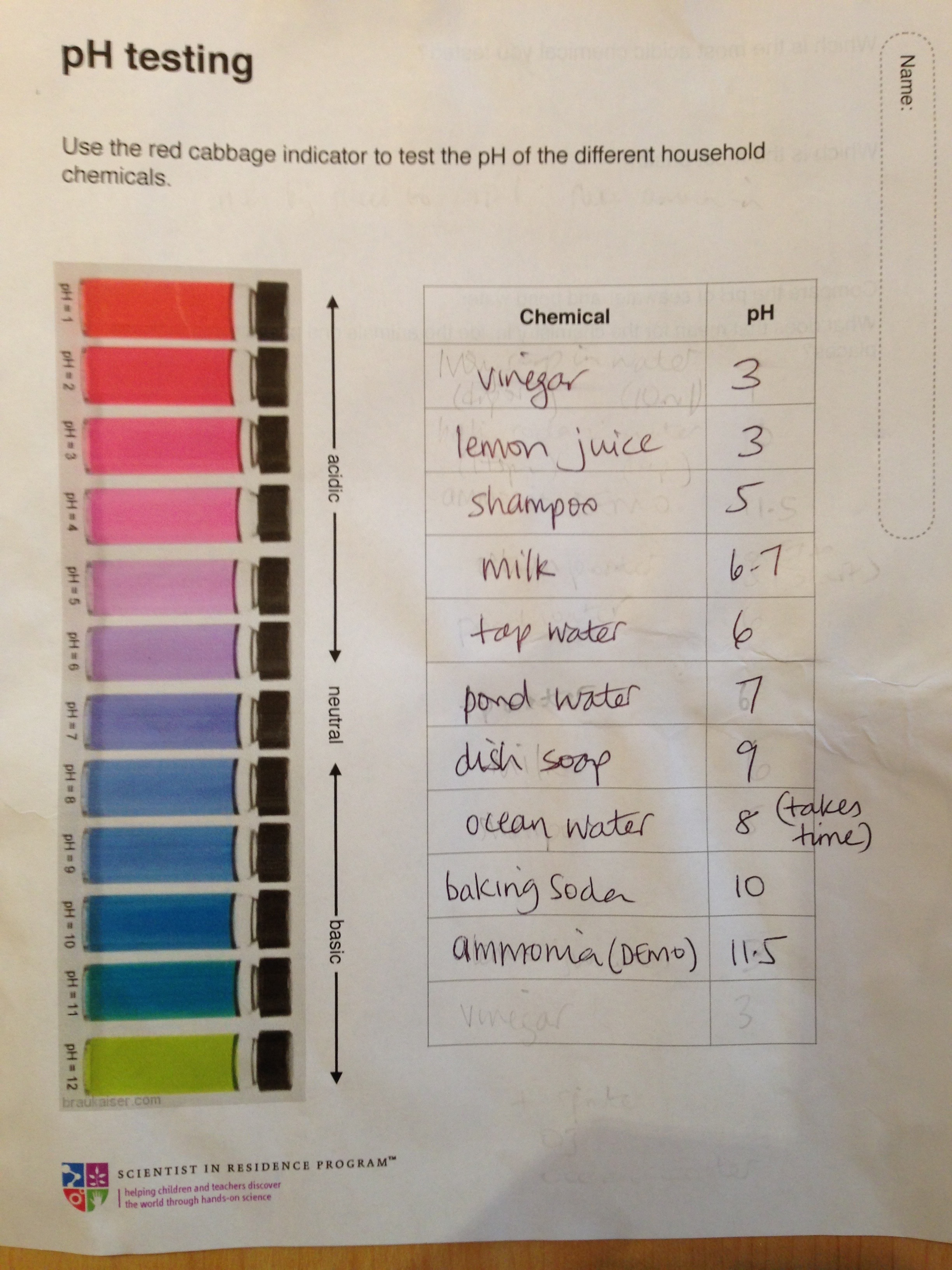 Red cabbage dye (and pH indicator) ingridscience.ca