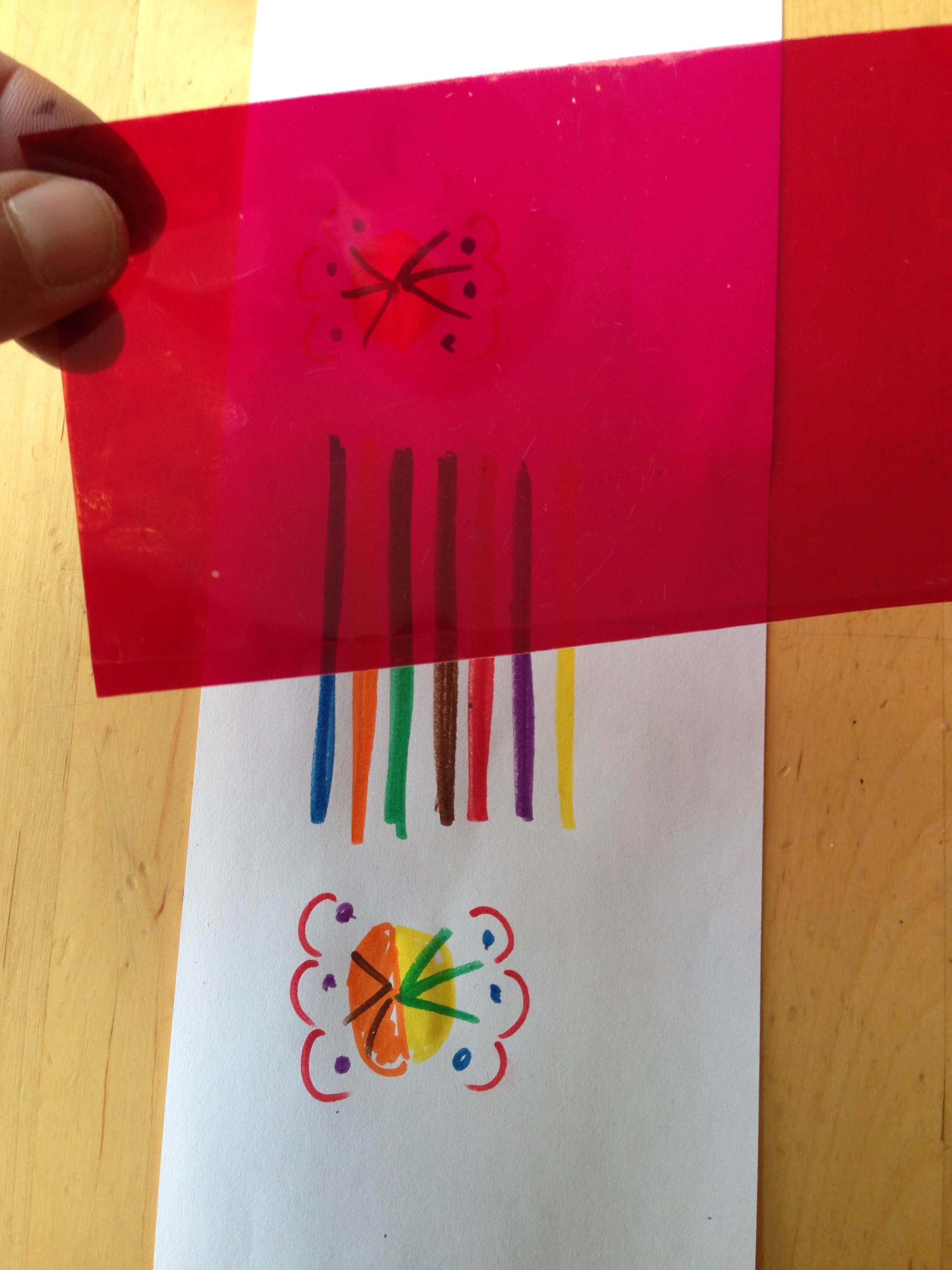 Colours change through filters ingridscience.ca