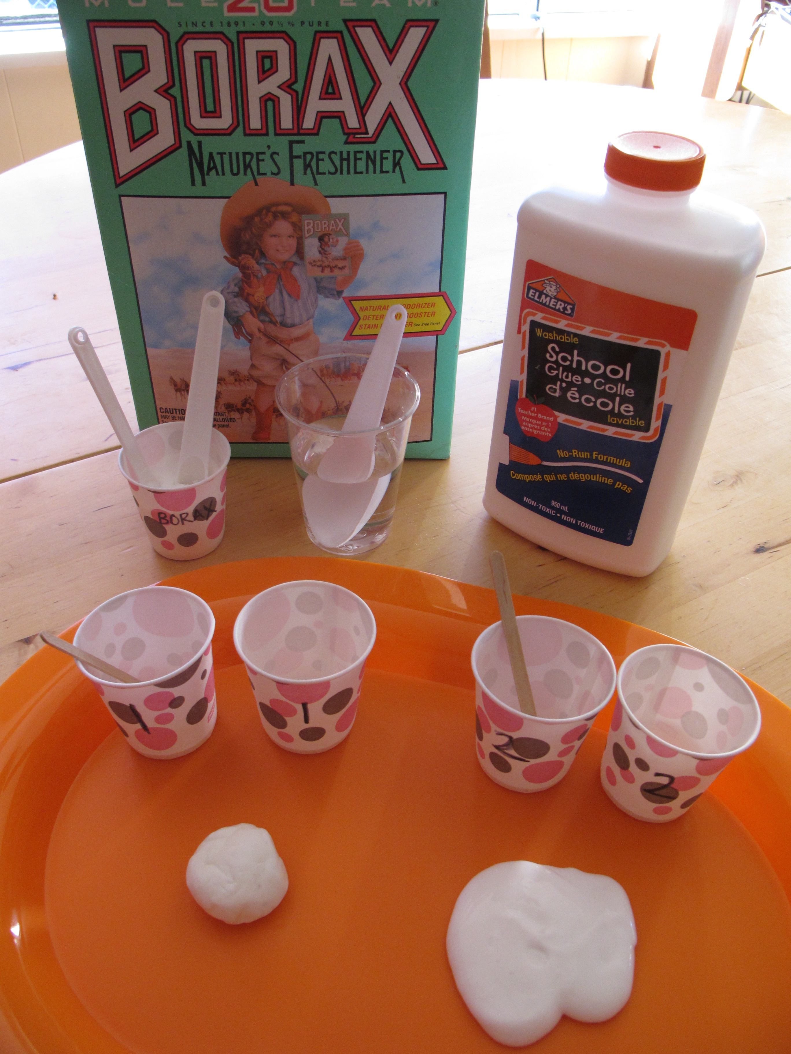Slime and Silly putty recipes ingridscience.ca