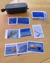 Cards of animals and other ocean noises