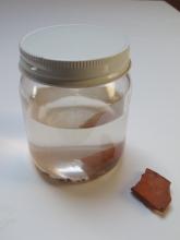 terra cotta pot weathering