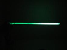 glow stick warmer on the right-hand end