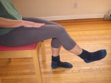 Quadriceps muscle contraction