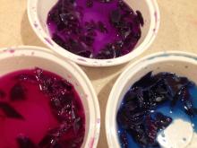 Preparing a large batch of red cabbage dye
