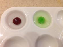 Testing sourness with baking soda