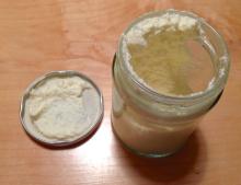 Shake air into cream to make whipped cream