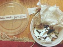 paper and fabric samples
