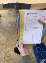 Measuring joined elastics