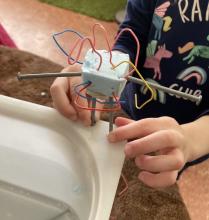 Styrofoam challenge sculpture