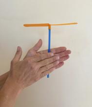 purchased hand helicopter