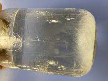 Long thin crystals from fast cooling of Epsom salt solution