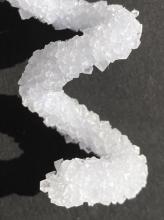 Borax crystals close up
