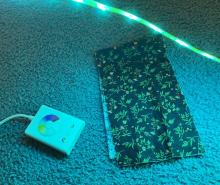 reds disappear in green light