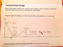 Measuring and graphing roller coaster height