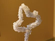 Borax crystals close up